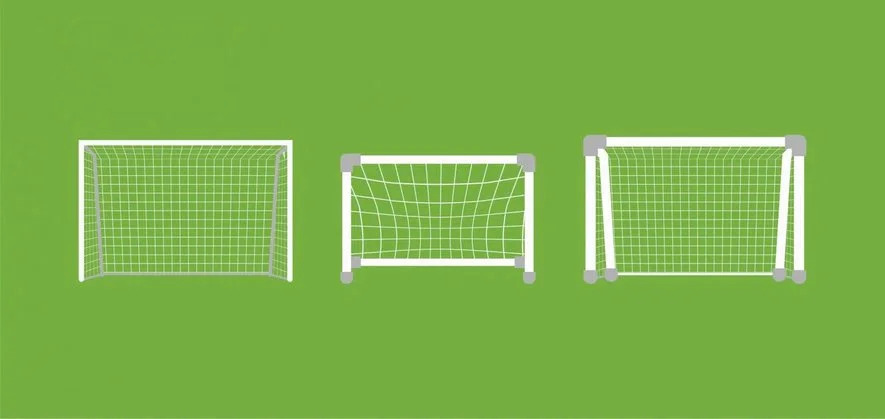 FORZA Football Goal6ft x 4ft GoalPVC Garden Goal For KidsTough Goal Net 