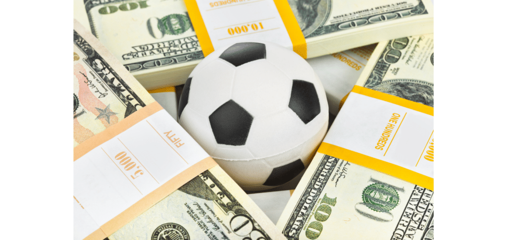 why do soccer teams have sponsors on their jerseys - income generation