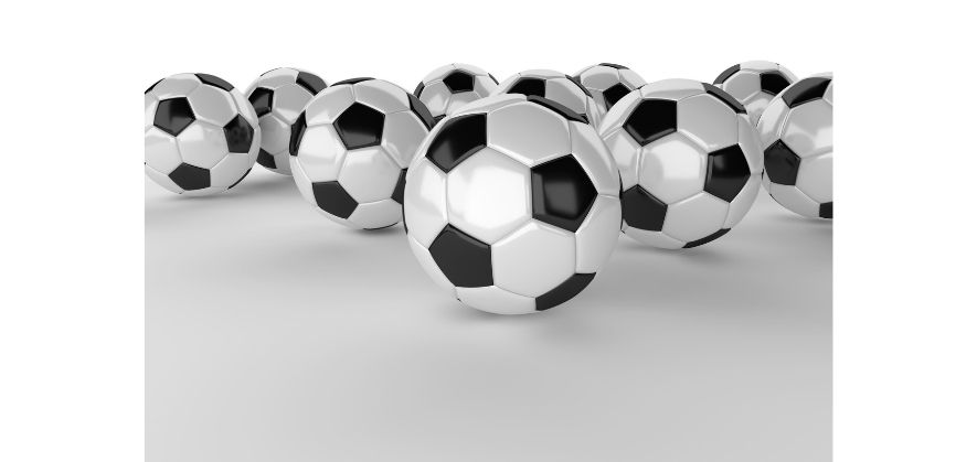 how many soccer balls are used in a game - from one to twenty