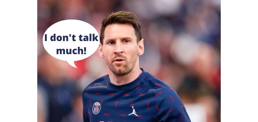 why messi is not on twitter - quiet man