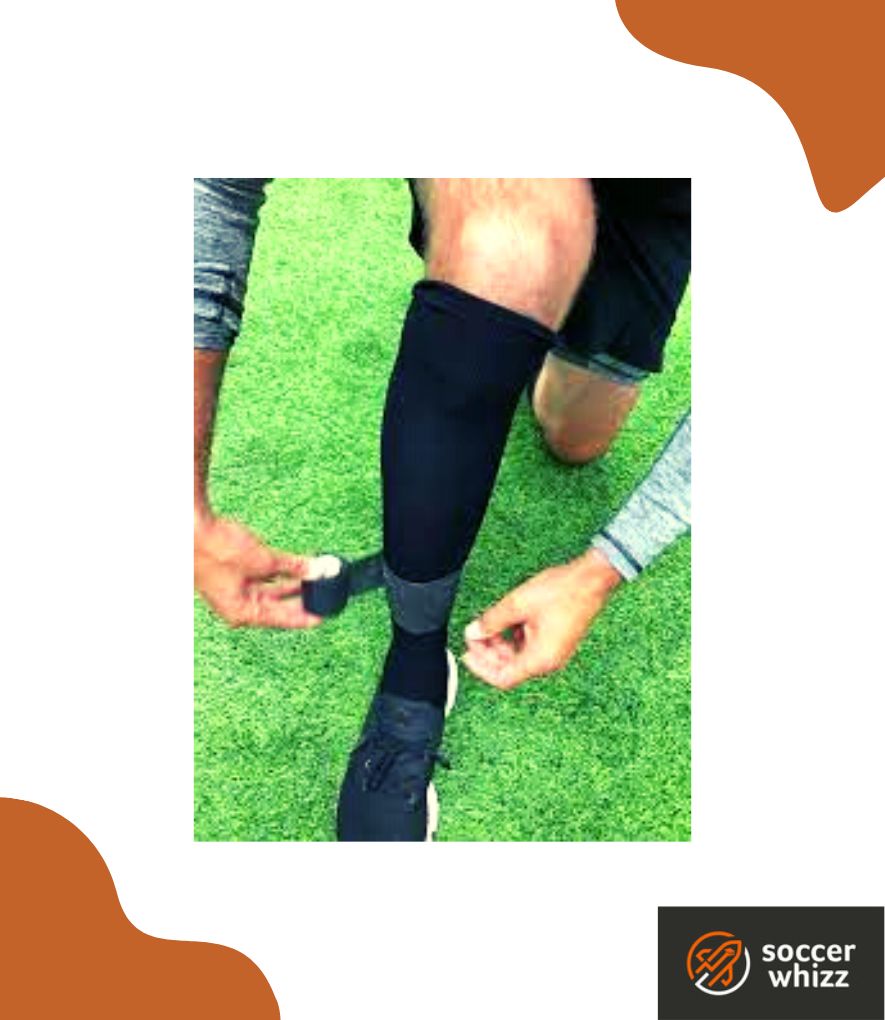 how to keep soccer socks above knee - use sock tape