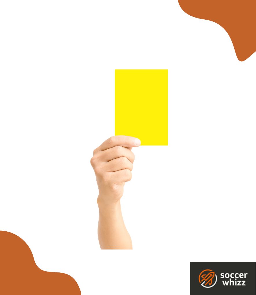 what is a yellow card in soccer - a warning for a variety of offences